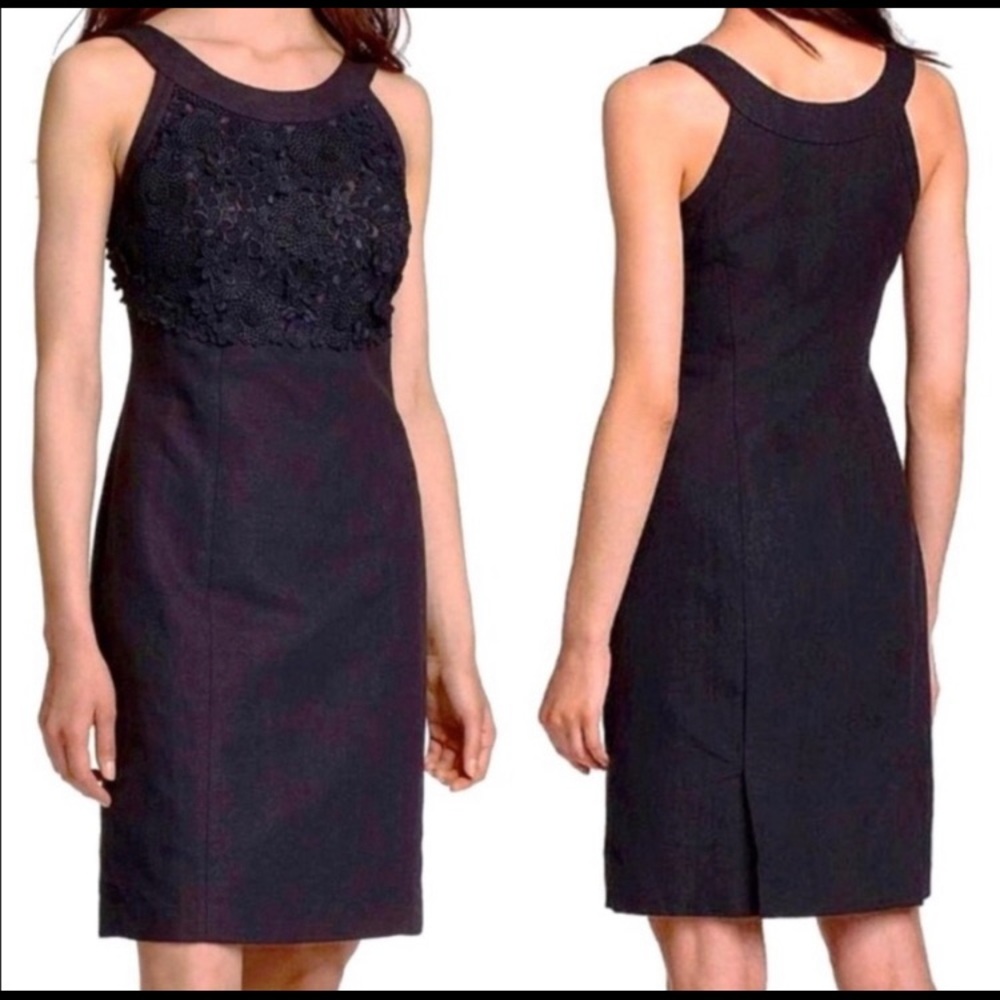 EUC Anthropologie Postmark Flower Shift Dress